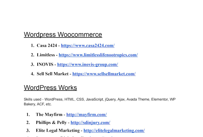 create impressive wordpress sites